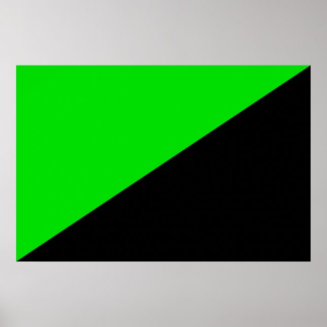 Poster Bandeira do Anarquismo Verde (Frente)