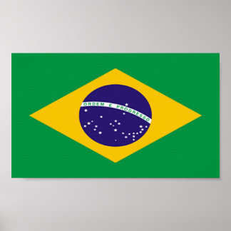 Poster Bandeira do Brasil