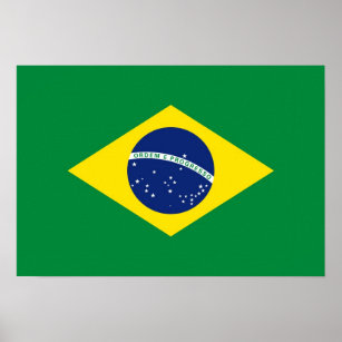 Póster Bandeira do Brasil