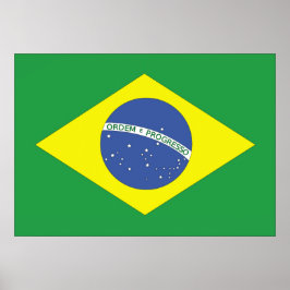 Póster Bandeira do Brasil