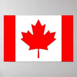 Poster Bandeira do Canadá
