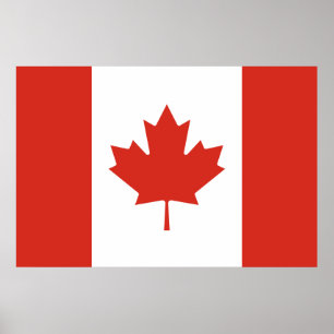 Poster Bandeira do Canadá