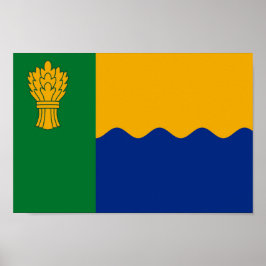 Poster Bandeira do condado de Moray