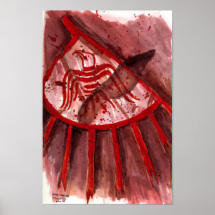 Poster Bandeira do corvo