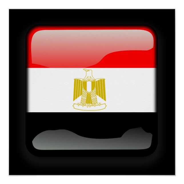 Póster Bandeira do Egito (Frente)