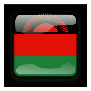 Póster Bandeira do Malawi