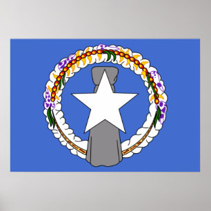 Póster Bandeira do norte de Mariana