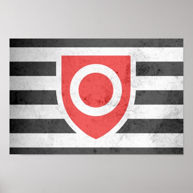 Póster Bandeira do Orgulho da Propriedade (Frente)
