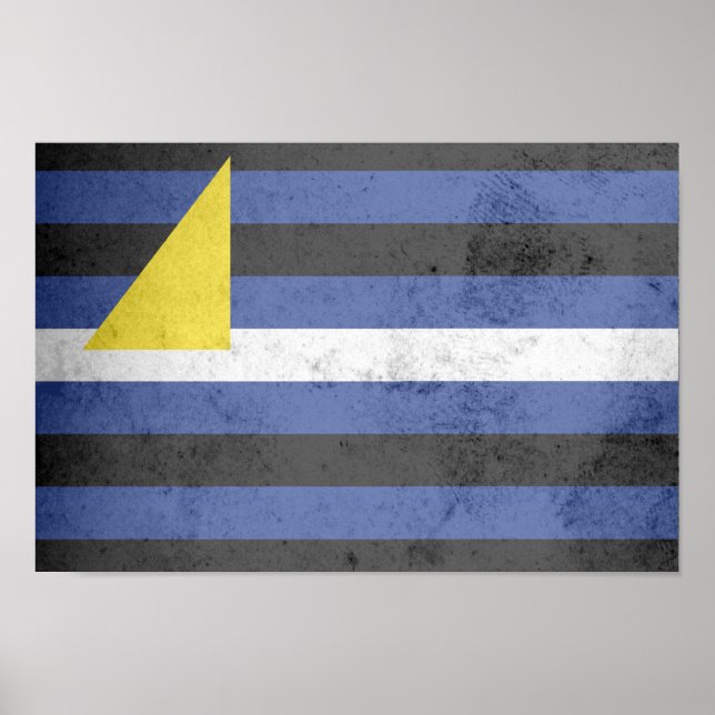 POSTER BANDEIRA DO ORGULHO DAS ÁGUAS (Frente)