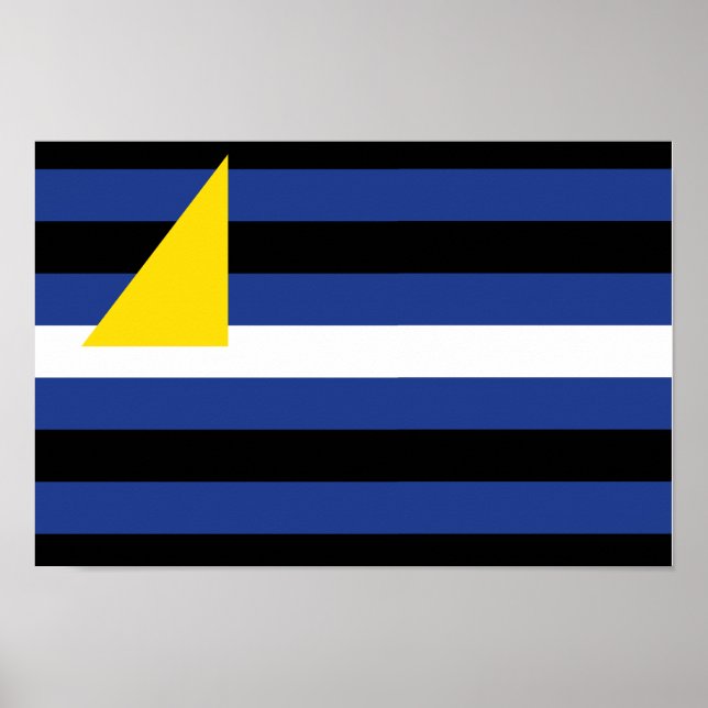 PÓSTER BANDEIRA DO ORGULHO DAS ÁGUAS (Frente)