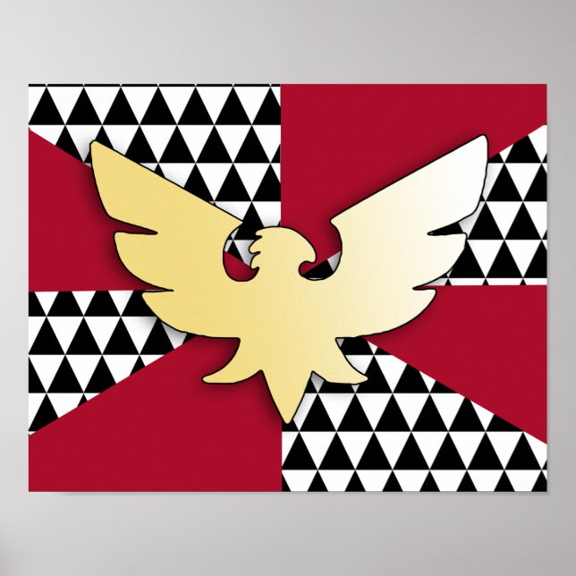 Poster Bandeira do Orgulho Drag (Frente)