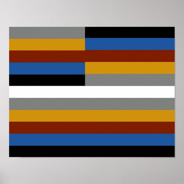 Poster Bandeira do Orgulho Freak (Frente)