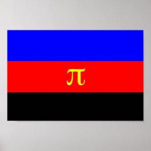 Poster Bandeira do Orgulho Poliamoroso