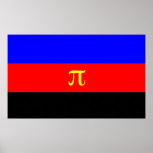 Poster Bandeira do Orgulho Poliamoroso