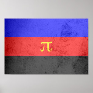 Poster Bandeira do Orgulho Poliamoroso