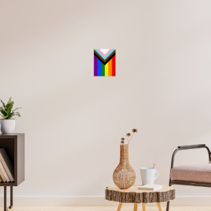 Poster Bandeira do Orgulho Progressivo SlipperyJoe's seis