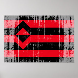 PÓSTER BANDEIRA DO PUNHO ORGULHOSA