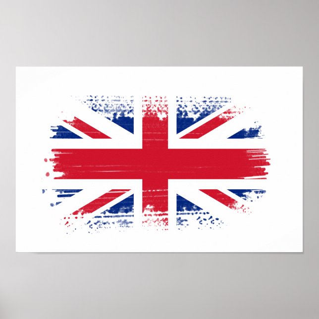 Poster bandeira do Reino Unido (Frente)