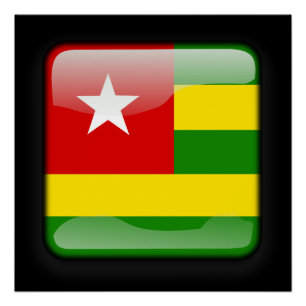 Póster Bandeira do Togo
