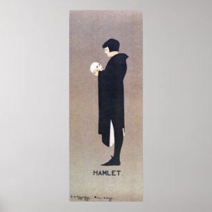 Poster Bandeira do vertical de Beggarstaffs Hamlet do