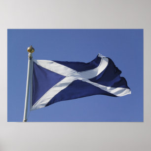 Póster Bandeira escocesa