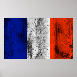 Poster bandeira frança