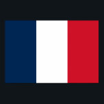Poster Bandeira francesa<br><div class="desc">Bandeira nacional de França.</div>