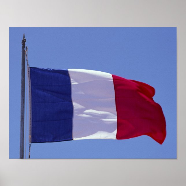 Póster bandeira francesa (Frente)
