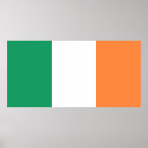 Poster Bandeira Nacional da Irlanda, Emerald Isle Celtic