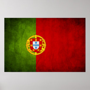 Poster Bandeira nacional de Portugal
