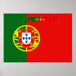 Póster bandeira portuguesa