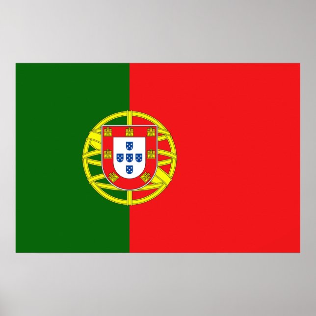 Poster Bandeira Portuguesa (Frente)