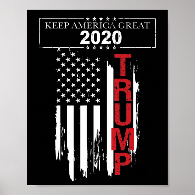 Poster Bandeira Trump  (Frente)