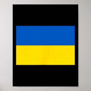 Poster Bandeira ucraniana da Ucrânia 1