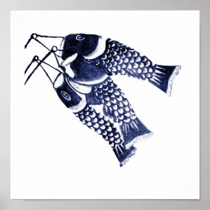 Poster Bandeiras de Koi