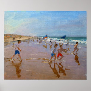 Póster Bandeiras e reflexões Montalivet