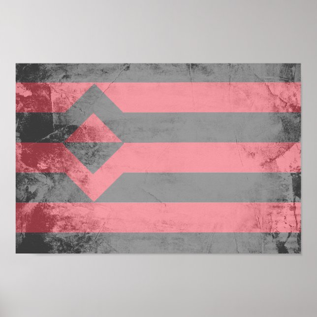 POSTER BANDERA DE ORGULHO DO PUNHO (Frente)