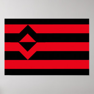 PÓSTER BANDERA DE ORGULHO DO PUNHO