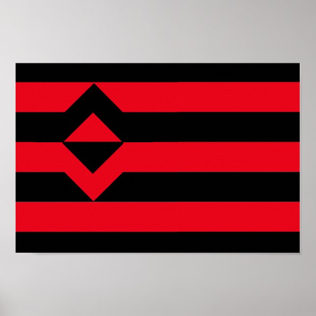 PÓSTER BANDERA DE ORGULHO DO PUNHO (Frente)