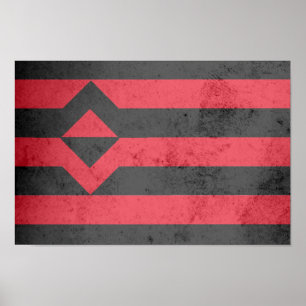 PÓSTER BANDERA DE ORGULHO DO PUNHO