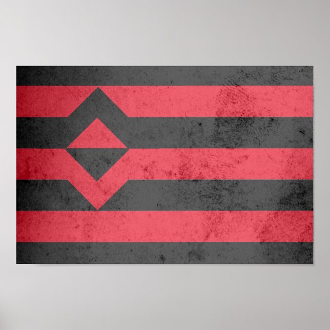 PÓSTER BANDERA DE ORGULHO DO PUNHO (Frente)