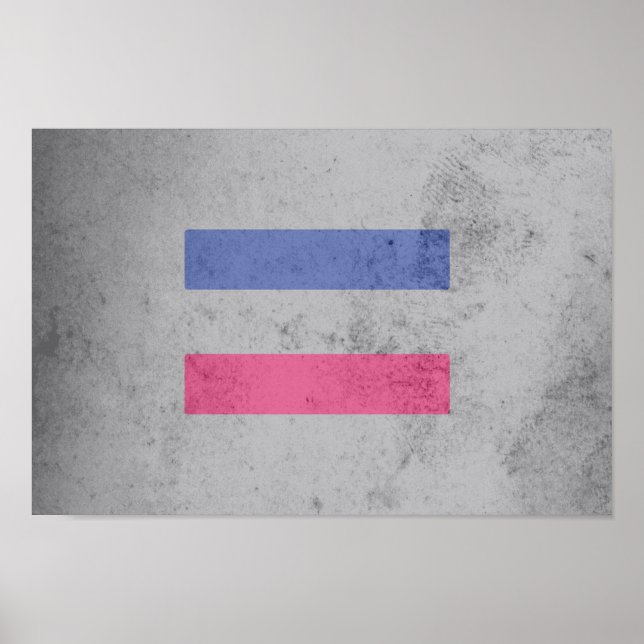 PÓSTER BANDERA DO ORGULHO ANDRÓGINO (Frente)
