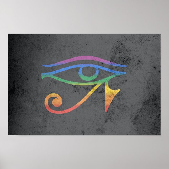 POSTER BANDERA DO ORGULHO GAY GÓTICO (Frente)
