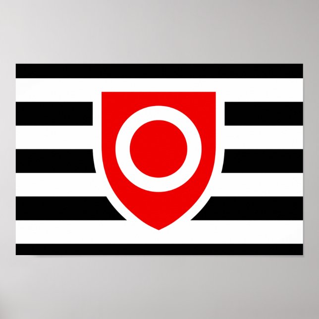 PÓSTER BANDIERA DE ORGULHO DE PROPRIEDADE (Frente)