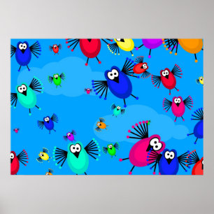 Póster Bando de Aves