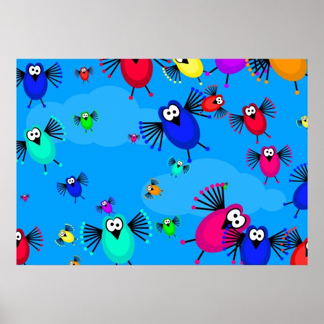 Póster Bando de Aves (Frente)