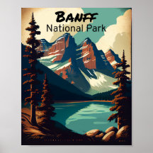 Banff National Park Vintage