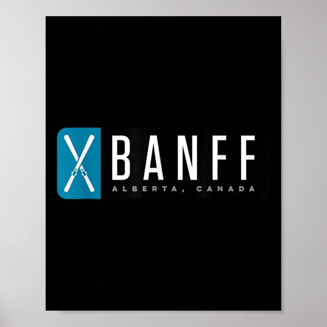 Poster Banff Ski  (Frente)