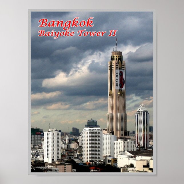 Poster Bangkok - Bayoke Tower II - Tailândia - (Frente)