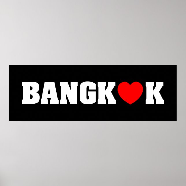 PÓSTER BANGKOK LOVE (Frente)